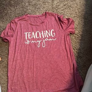 Teacher tshirt size class